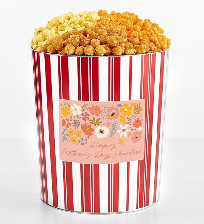 Tins With Pop® 3.5 Gallon  Happy Mother's Day Auntie