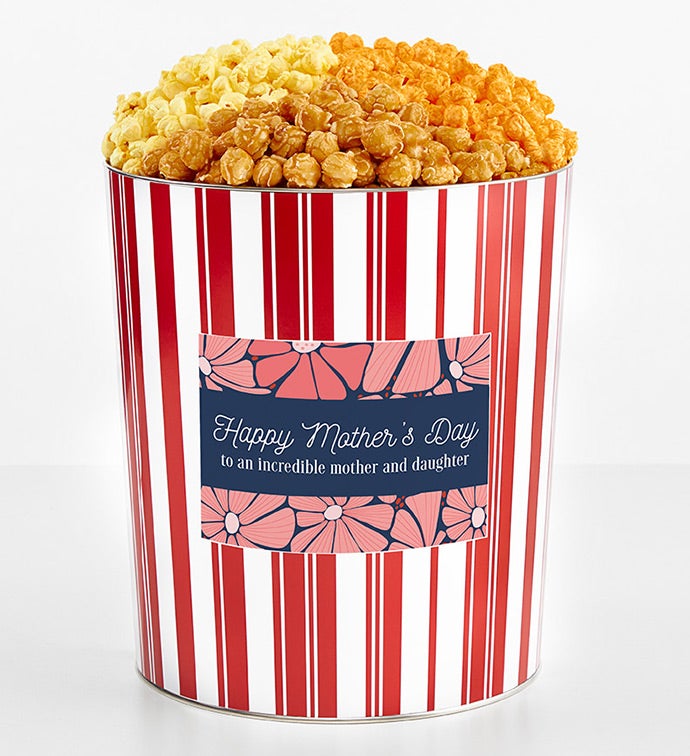 Tins With Pop® 3.5 Gallon  Happy Mother's Day Incredible Mother and Daughter