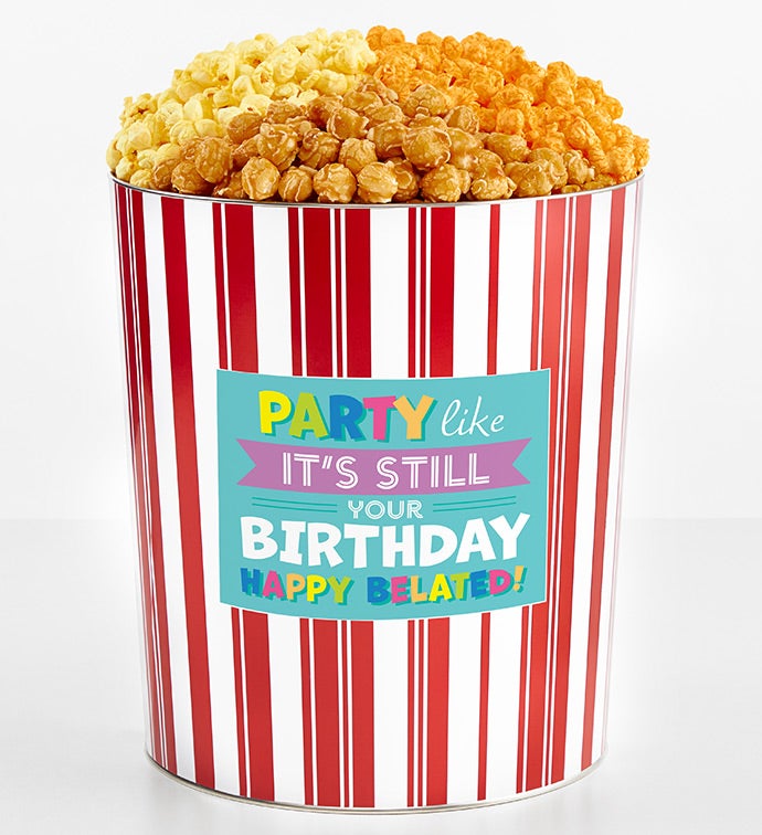 Tins With Pop® 3.5 Gallon Party Like It is Still Your Birthday 3 Flavor