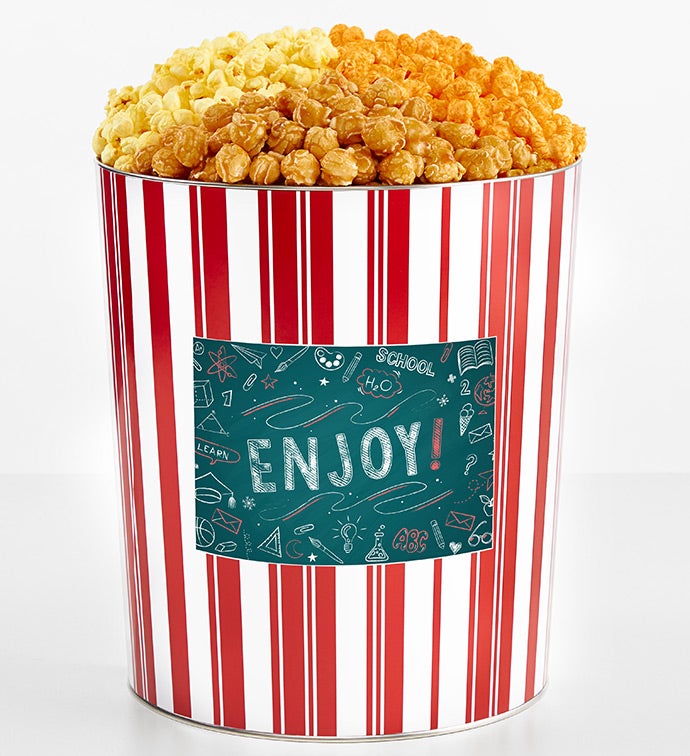 Tins With Pop® 3.5 Gallon Enjoy Learning 3 Flavor