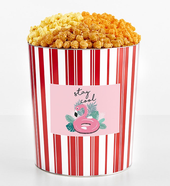 Tins With Pop® 3.5 Gallon Stay Cool Flamingo