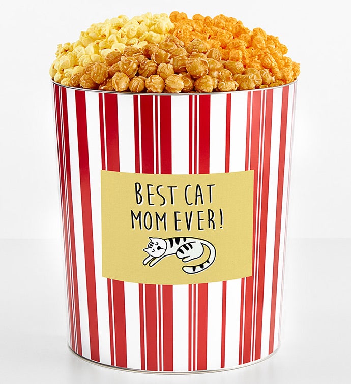 Tins With Pop® 3.5 Gallon Best Cat Mom Ever 3 Flavor