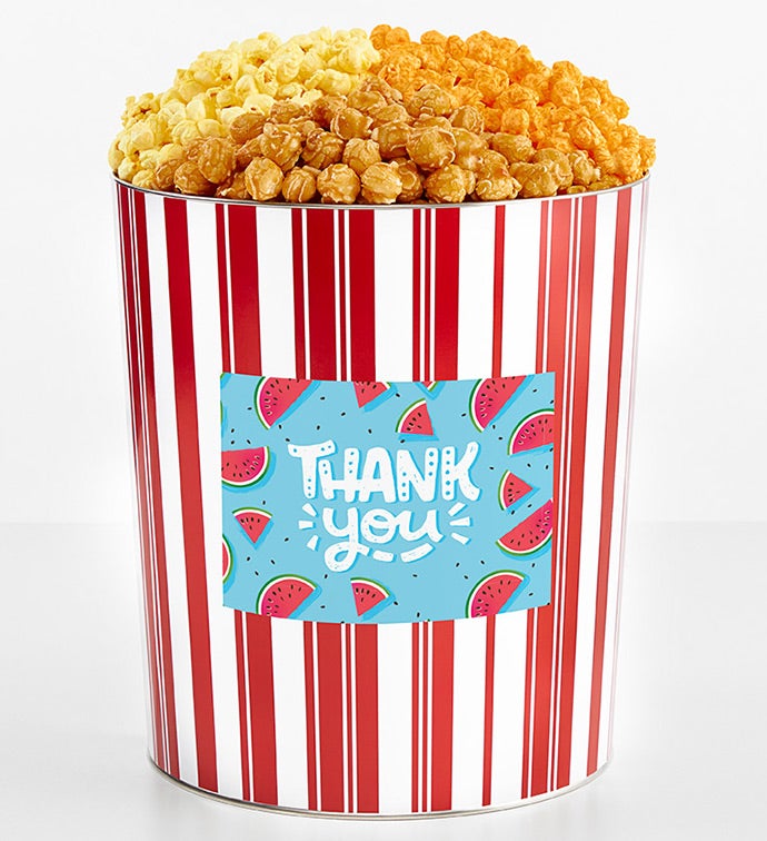 Tins With Pop® 3.5 Gallon Thank You Watermelon 3 Flavor