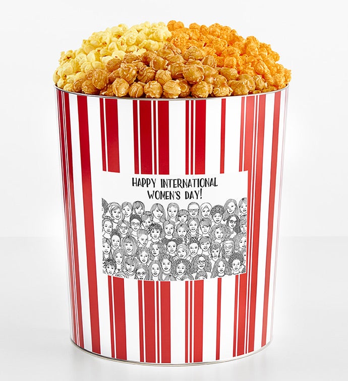 Tins With Pop® International Women's Day 3.5 Gallon Tin