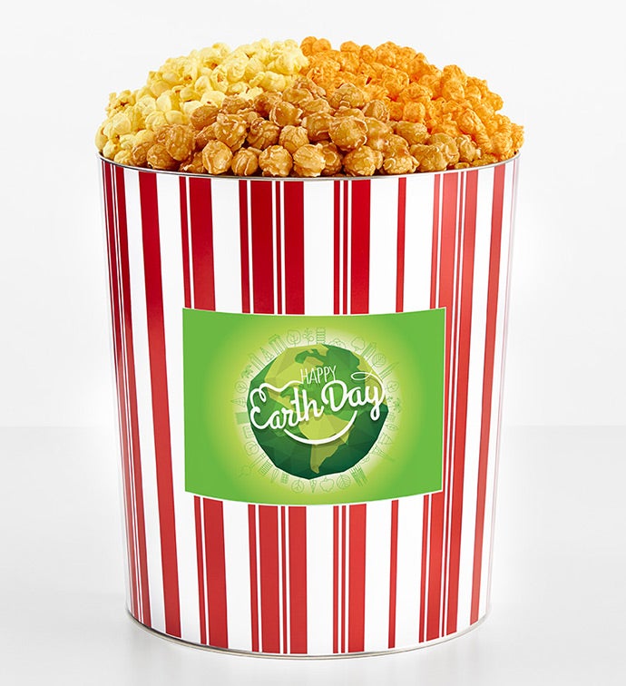 Tins With Pop® Happy Earth Day 3.5 Gallon Tin