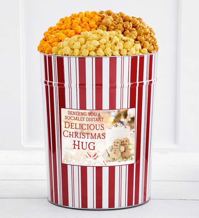 Tins With Pop® 4 Gallon Sending You A Socially Distant Delicious Christmas Hug - Gingerbread
