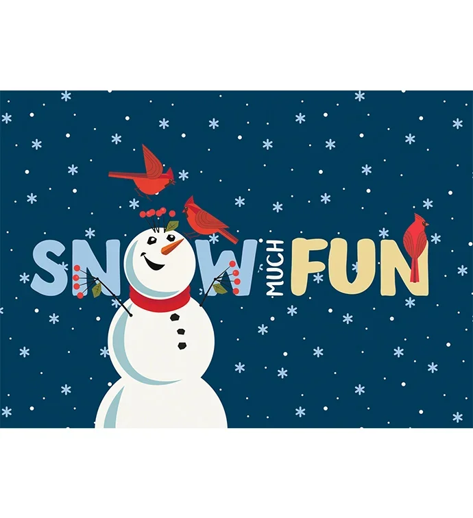 Tins With Pop® 3.5 Gallon Snow Much Fun Snowman 3 Flavor