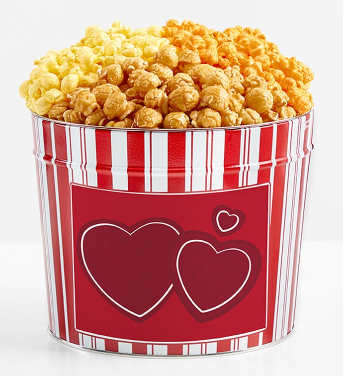 Tins With Pop&reg; Double Red Hearts 3 Flavor