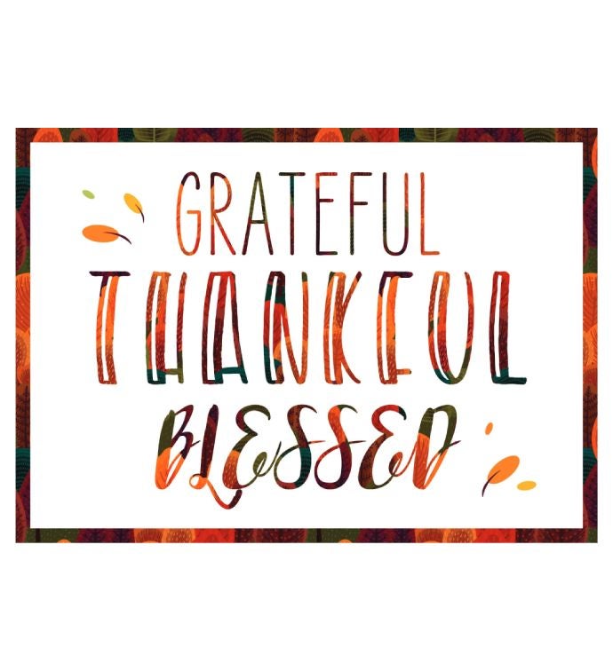 Tins With Pop® 3.5 Gallon Grateful Thankful And Blessed 3 Flavor