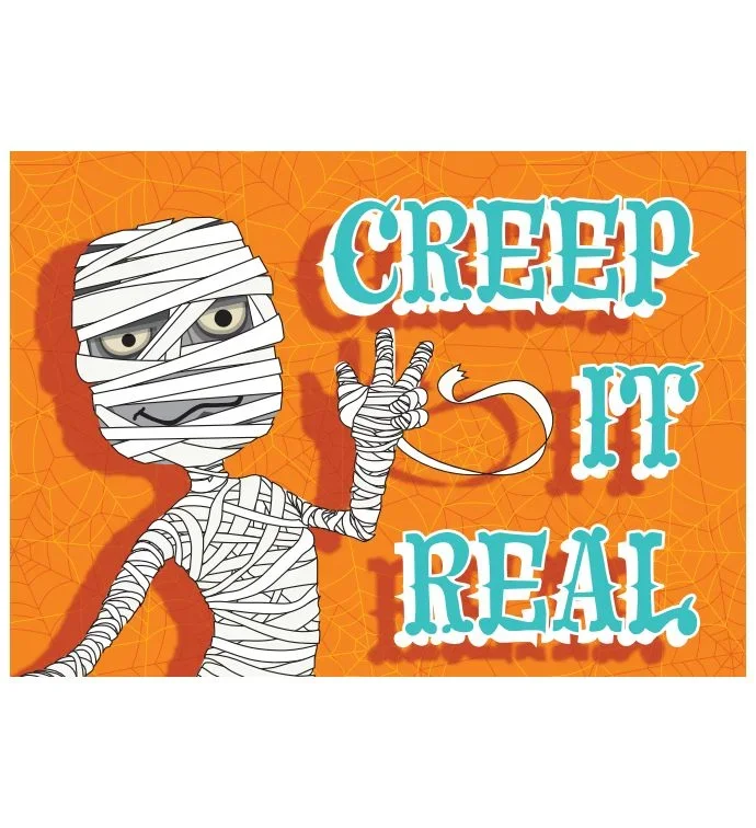 Tins With Pop® 3.5 Gallon Creep It Real Mummy