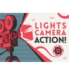 Cards With Pop® Lights Camera Action