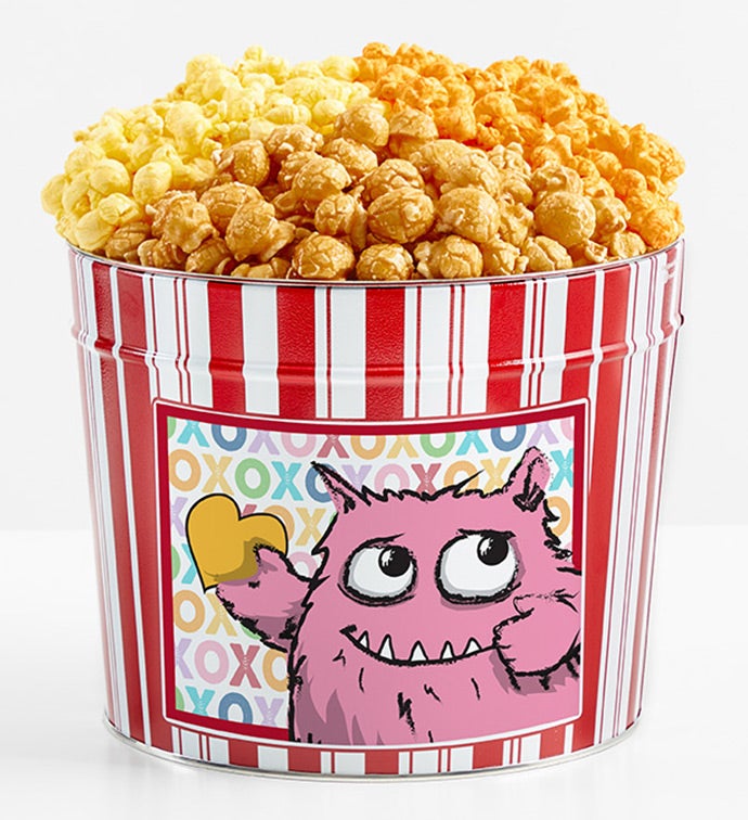 Tins With Pop&reg; Pink Love Monster 3 Flavor