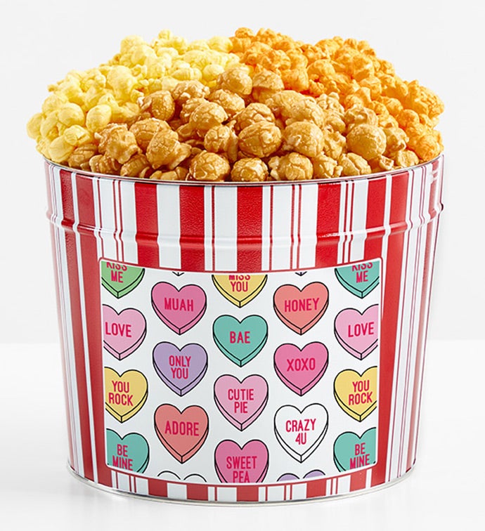 Tins With Pop&reg; Conversation Hearts