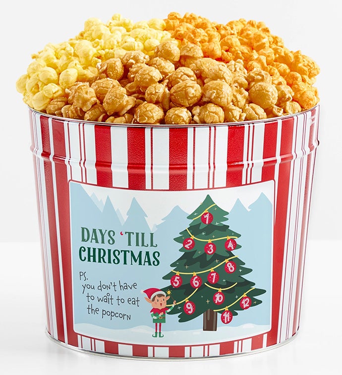 Tins With Pop&reg; Days 'Till Christmas Elf & Tree  3 Flavor