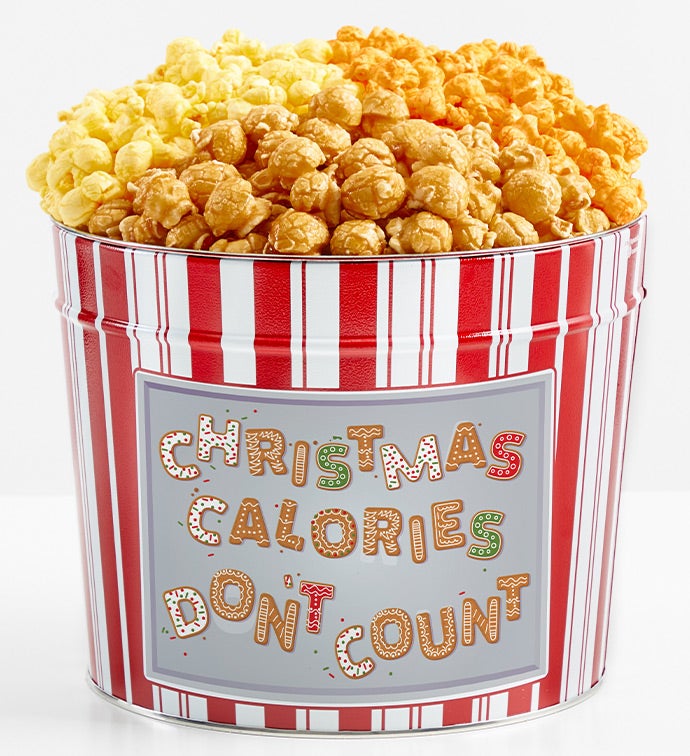 Tins With Pop® Christmas Calories Don't Count 3 Flavor