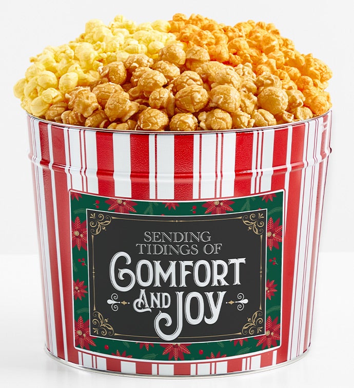 Tins With Pop&reg; Sending Tidings of Comfort and Joy 3 Flavor