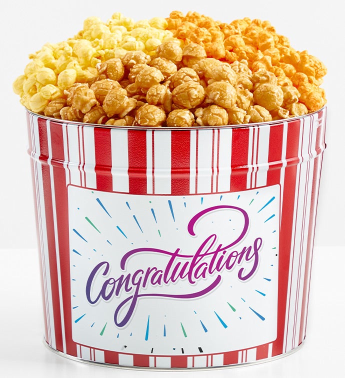 Tins With Pop® Cheers To You | The Popcorn Factory