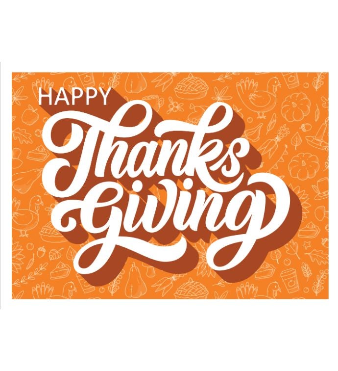 Tins With Pop® 1.75 Gallon Give Thanks Happy Thanksgiving 3 Flavor