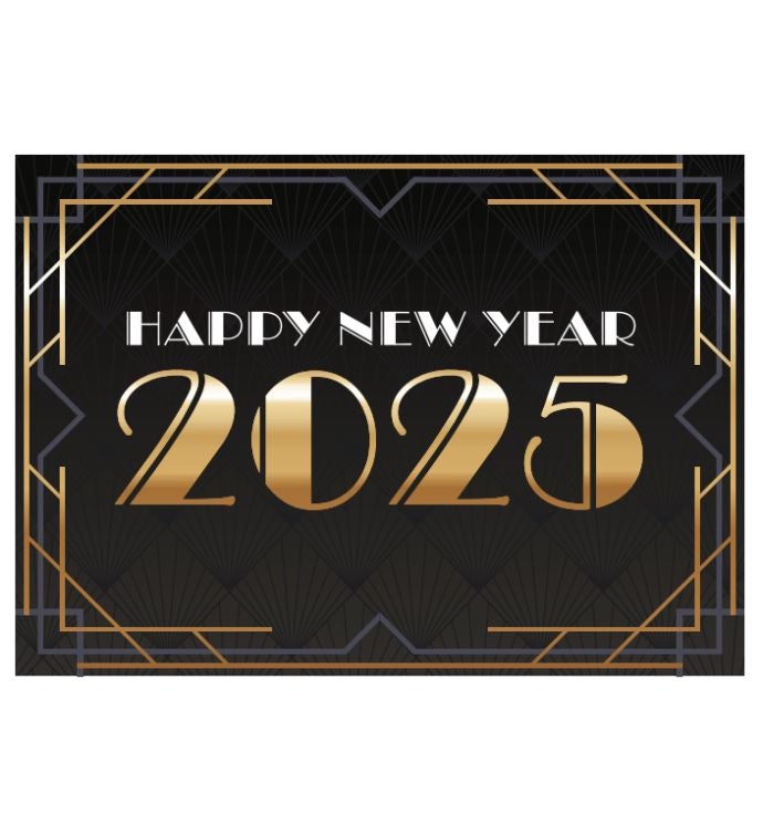 Cards With Pop® Art Deco Happy New Year 2025