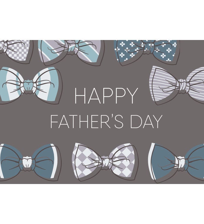Tins With Pop® 3.5 Gallon Happy Father's Day Bow Tie