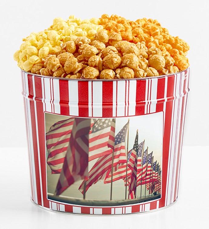 Tins With Pop® Waving Flags 3 Flavor