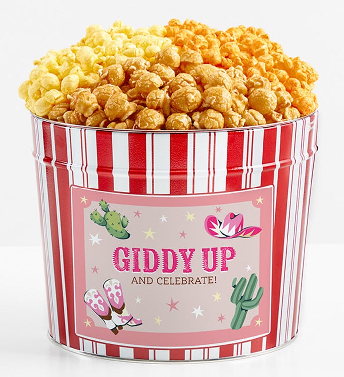 Tins With Pop® Giddy Up Cowgirl Birthday