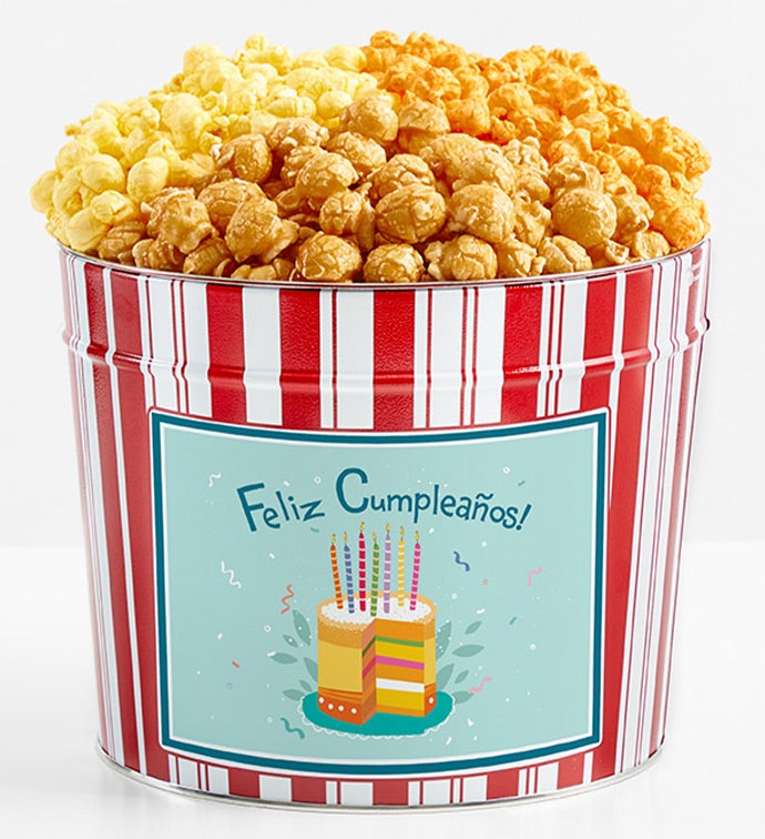 Tins With Pop® Feliz Cumpleanos 3 Flavor