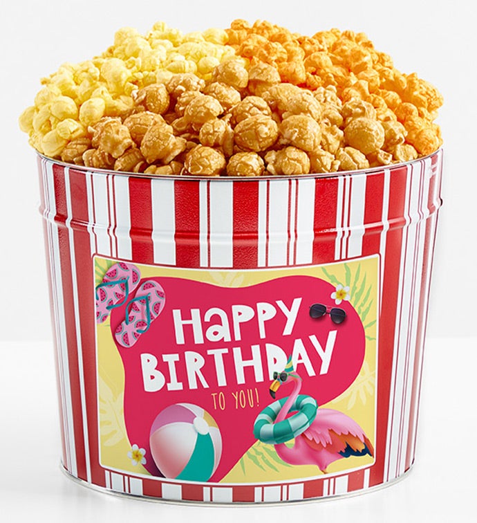 Tins With Pop® Happy Birthday Summertime 3 Flavor