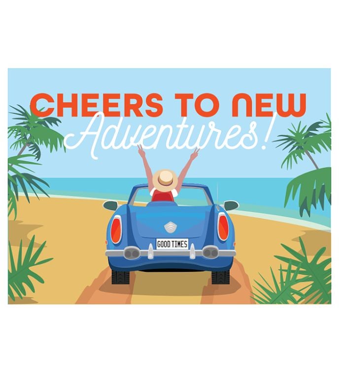 Cards With Pop® Cheers To New Adventures Good Times 3 Flavor