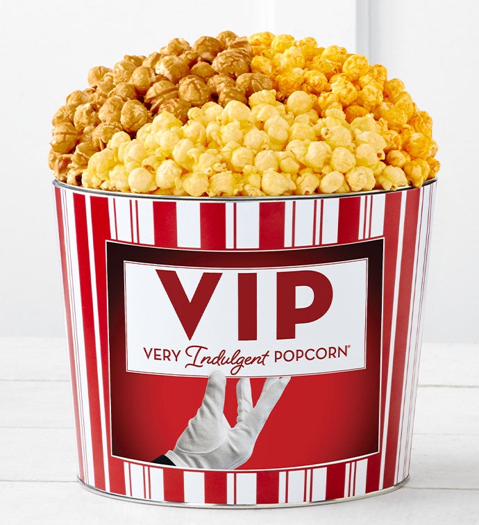 Tins With Pop® VIP Very Indulgent Popcorn