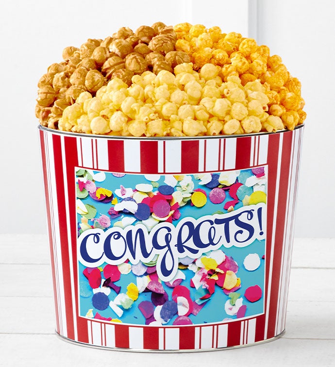 Tins With Pop&reg; Congratulations Confetti