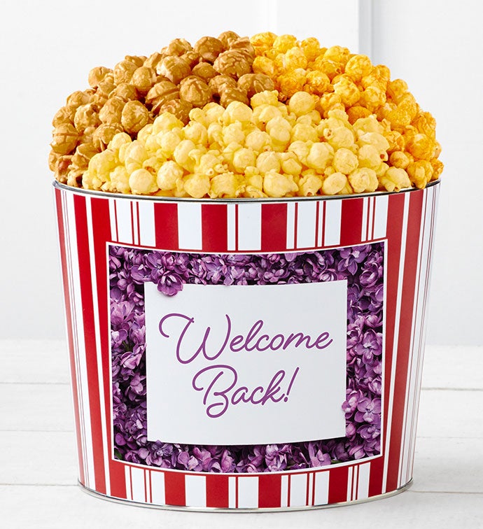 Tins With Pop&reg; Welcome Back Flowers