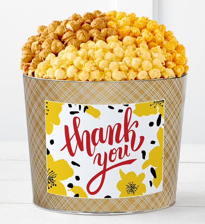 Tins With Pop® Thank You Flowers