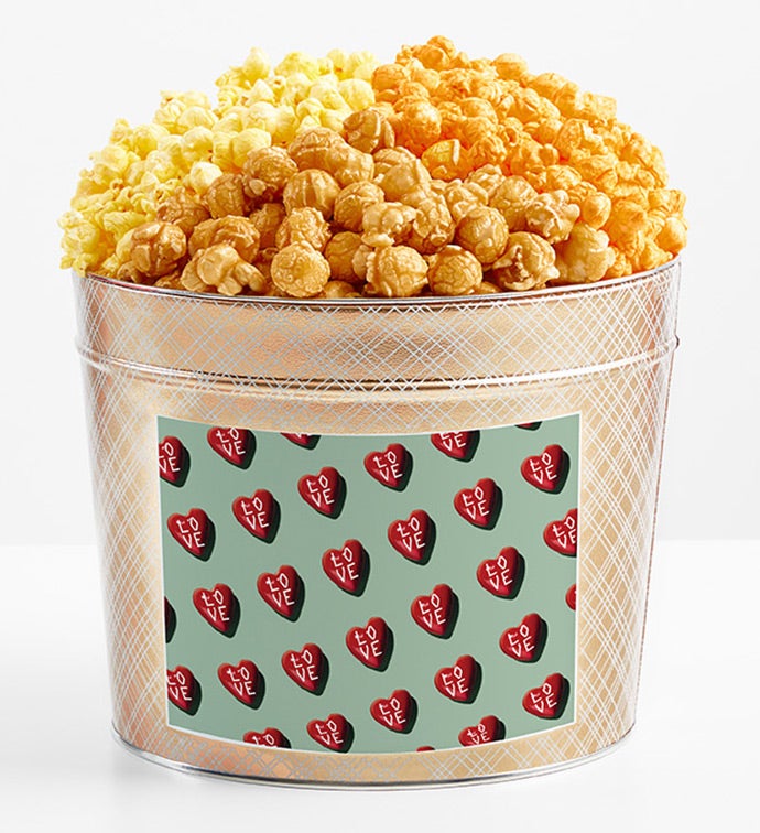 Tins With Pop&reg; Love Hearts