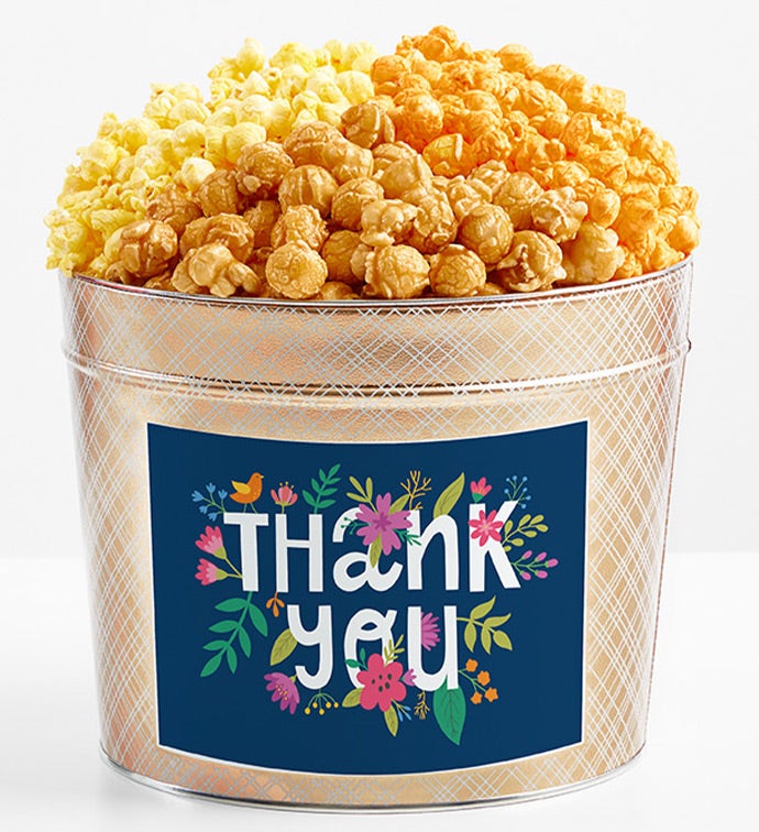 Tins With Pop® Thank You Floral