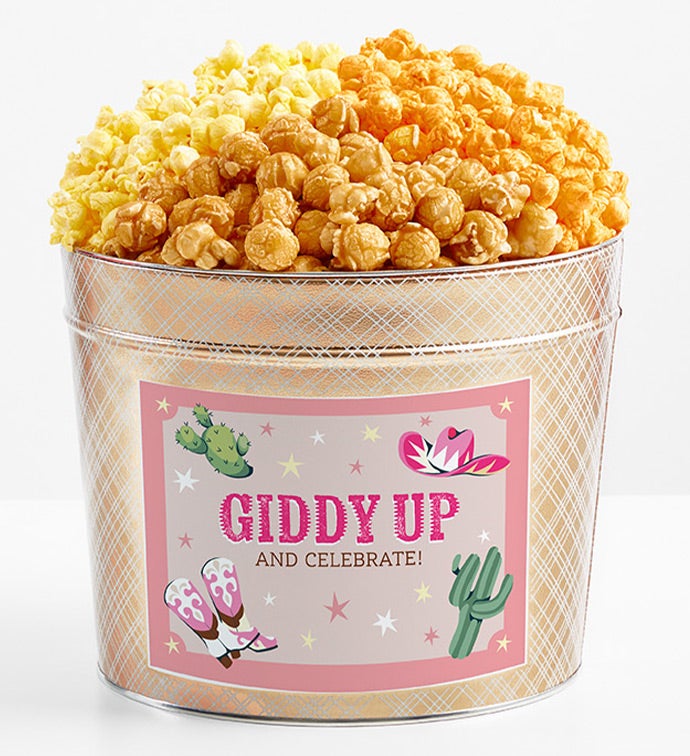 Tins With Pop® Giddy Up Cowgirl Birthday