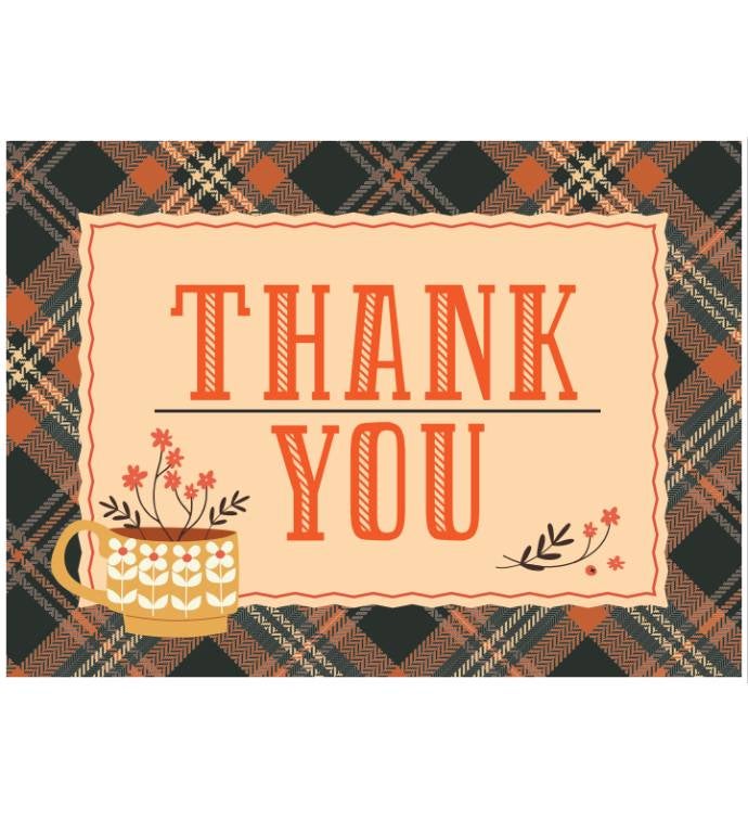 Packed With Pop® Thank You Fall Plaid