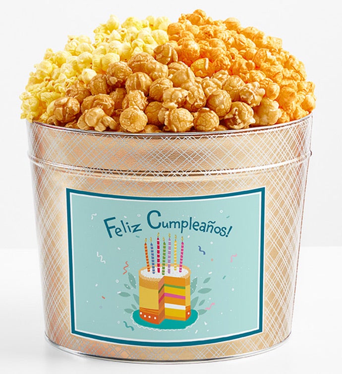 Tins With Pop® Feliz Cumpleanos 3 Flavor