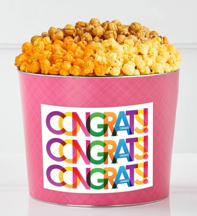 Tins With Pop&reg; Bright Congratulations