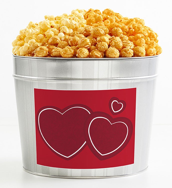 Tins With Pop® Double Red Hearts 3 Flavor