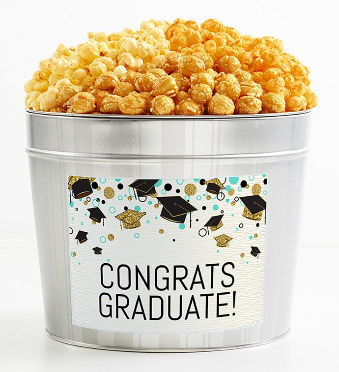 Tins With Pop&reg; Congrats Graduate Caps