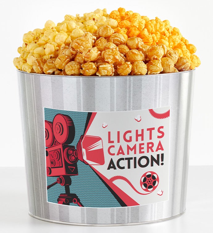 Tins With Pop® Lights Camera Action