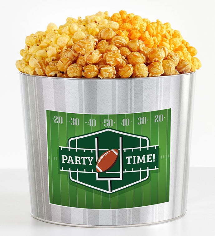 Tins With Pop® Party Time Football 3 Flavor