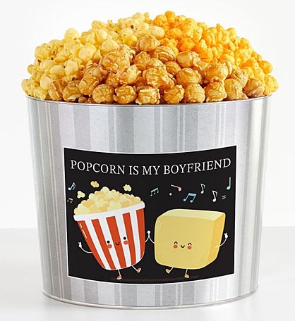 Tins With Pop® Popcorn Is My Boyfriend