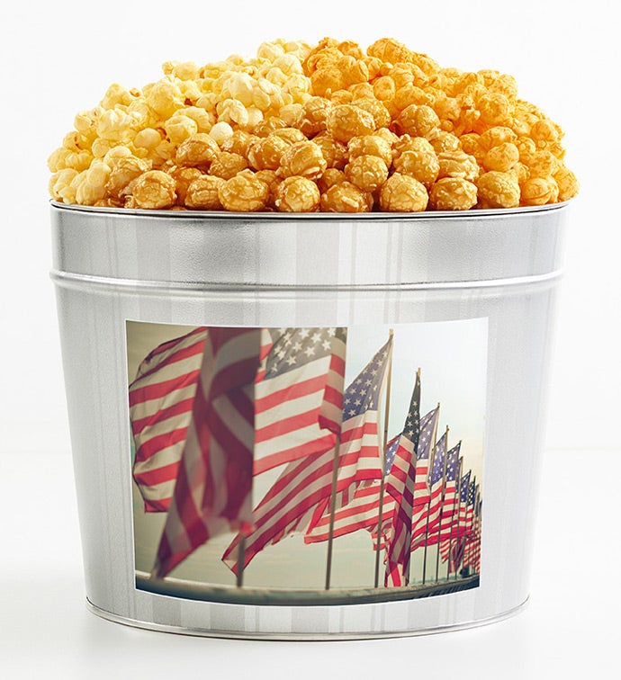 Tins With Pop® Waving Flags