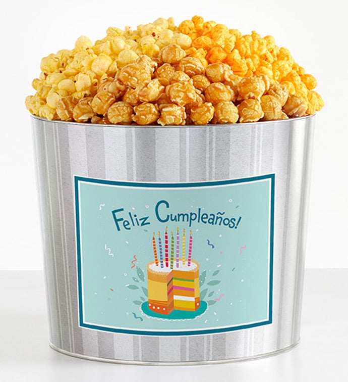 Tins With Pop® Feliz Cumpleanos 3 Flavor