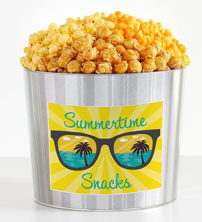 Tins With Pop&reg; Summertime Snacks