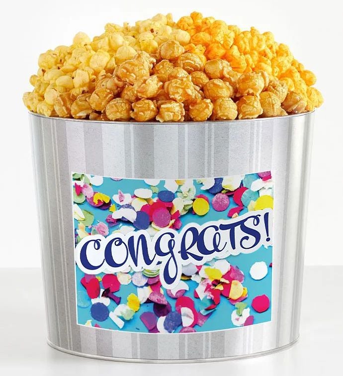 Tins With Pop® Congratulations Confetti