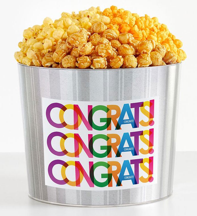 Tins With Pop&reg; Bright Congratulations