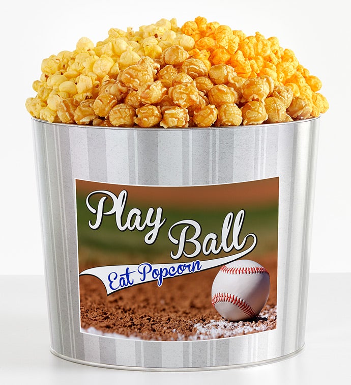 Tins With Pop&reg; Play Ball Eat Popcorn